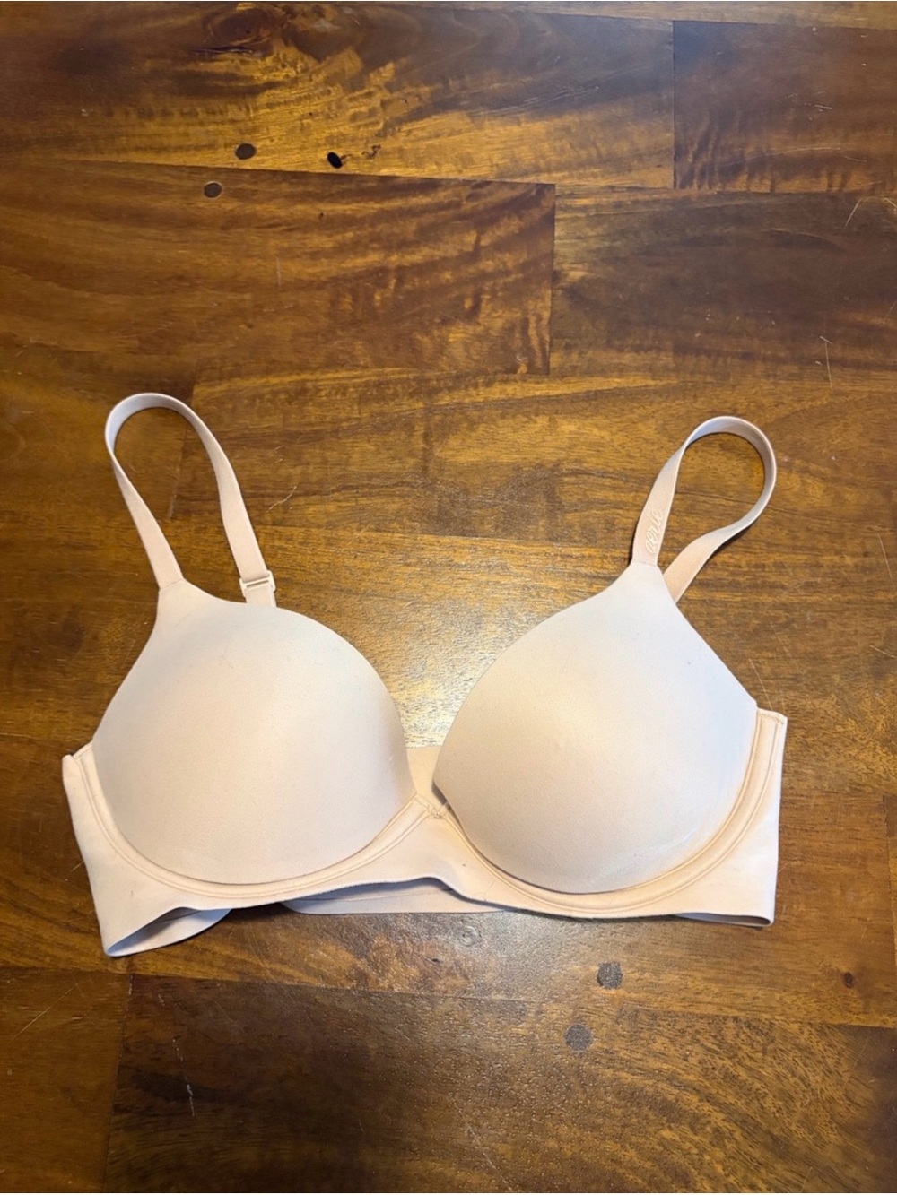 aerie Light Nude T-Shirt Bra - Smooth Molded Cups